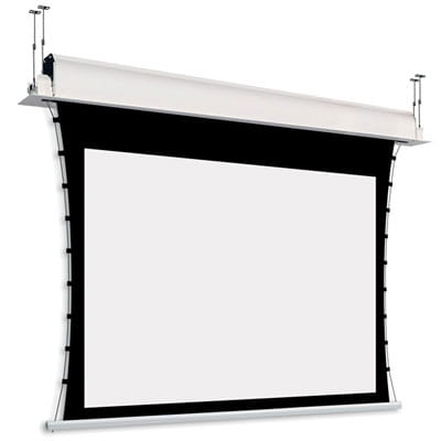 Ekran custom do zabudowy z napinaczami Adeo Inceel Tensio 216x196,9cm