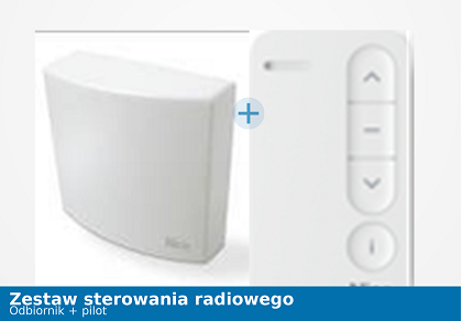 Sterowanie bezprzewodowe Adeo AROL0004+ pilot AROL0137