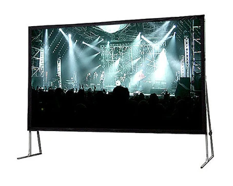 Przenośny ekran projekcyjny Avtek Fold 16x10 z regulacją wysokości i stabilną ramą