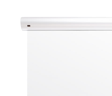 Detal kasety ekranu Kauber White Label 220x138cm