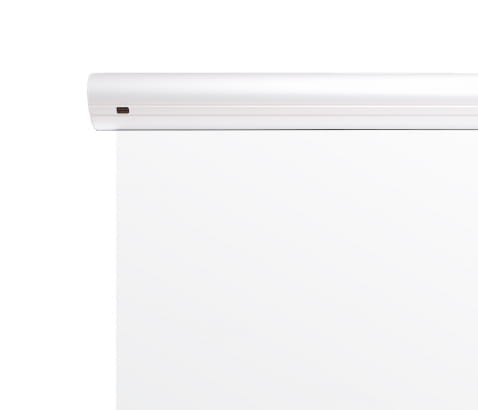 Detal kasety ekranu Kauber White Label 240x150cm