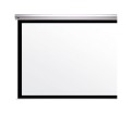 Ekran projekcyjny Kauber Blue Label 190x107cm z czarnymi ramkami