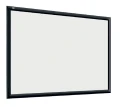 Ekran Adeo Plano 250x188 cm z perfekcyjnie płaską powierzchnią, utrzymywaną przez elastyczne gumki naciągowe